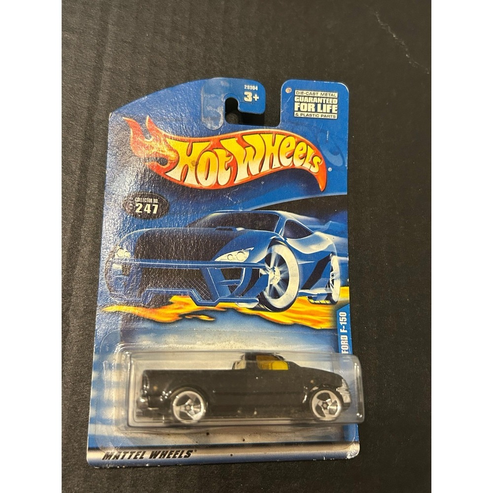2000 Hot Wheels BLACK FORD F-150